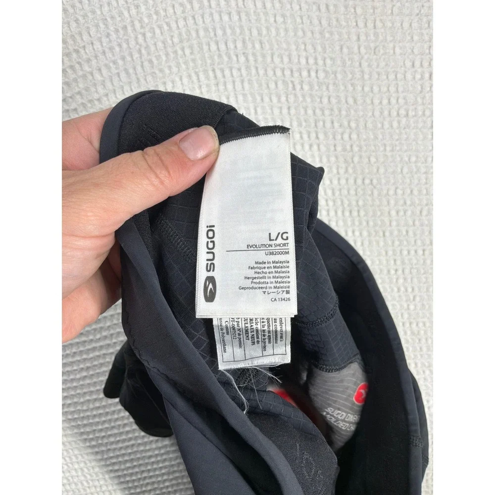 Gorpcore Mens Sugoi Evolution Cycling Shorts Large Black U382000M